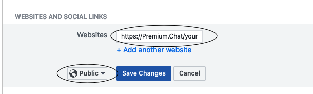 Pinning a post on Facebook