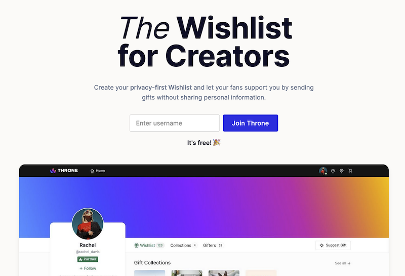 Lifting the Curtain on Throne.com: A Wishlist Site Review